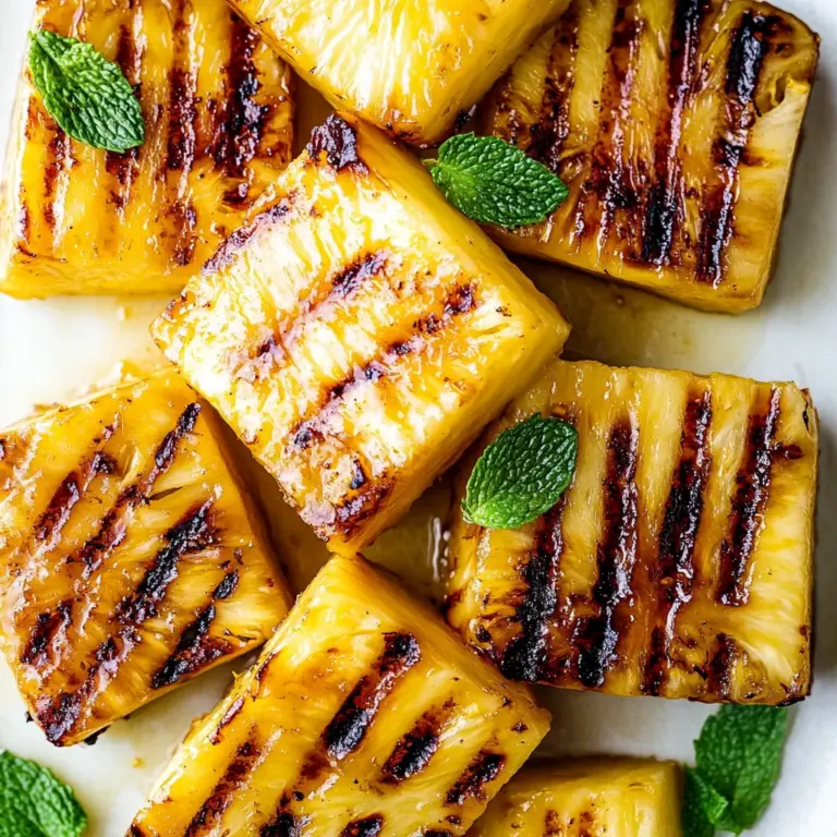 Grilled Pineapple Recipe