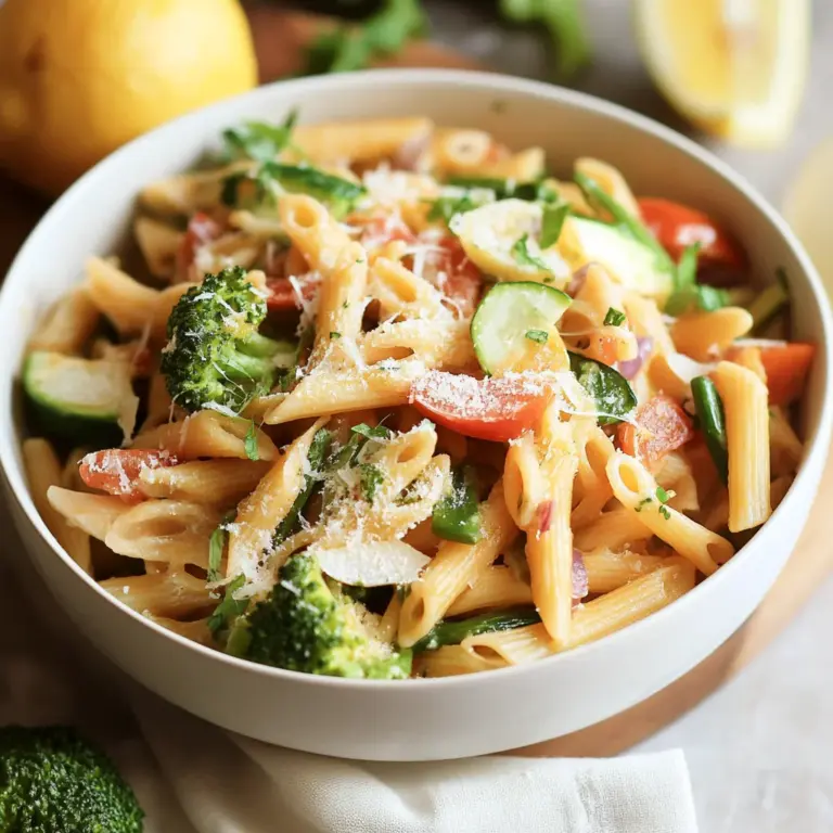 Healthy Pasta Primavera