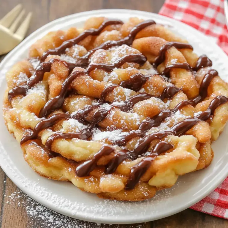 How to Make Funnel Cake