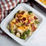 Keto Chicken Bacon Ranch Casserole