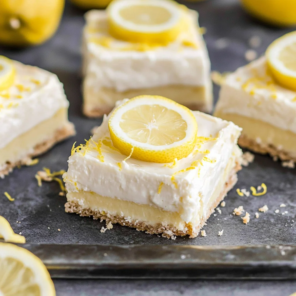 Lemon Cheesecake Bars