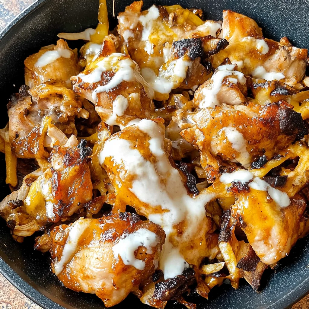 Low Carb BBQ Chicken Thighs