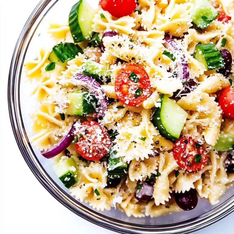 Mediterranean Pasta Salad