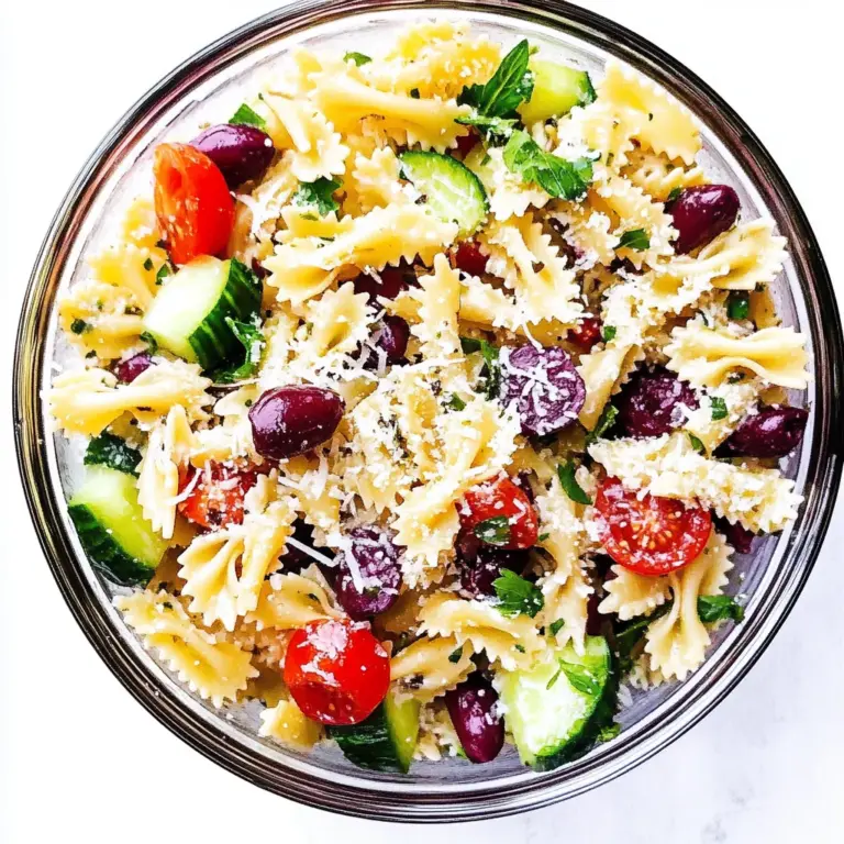 Mediterranean Pasta Salad