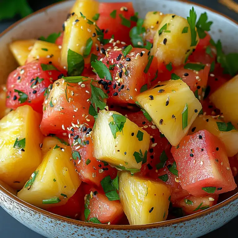 Melon and Pineapple Salad: A Fresh, Juicy BBQ Side Dish Favorite