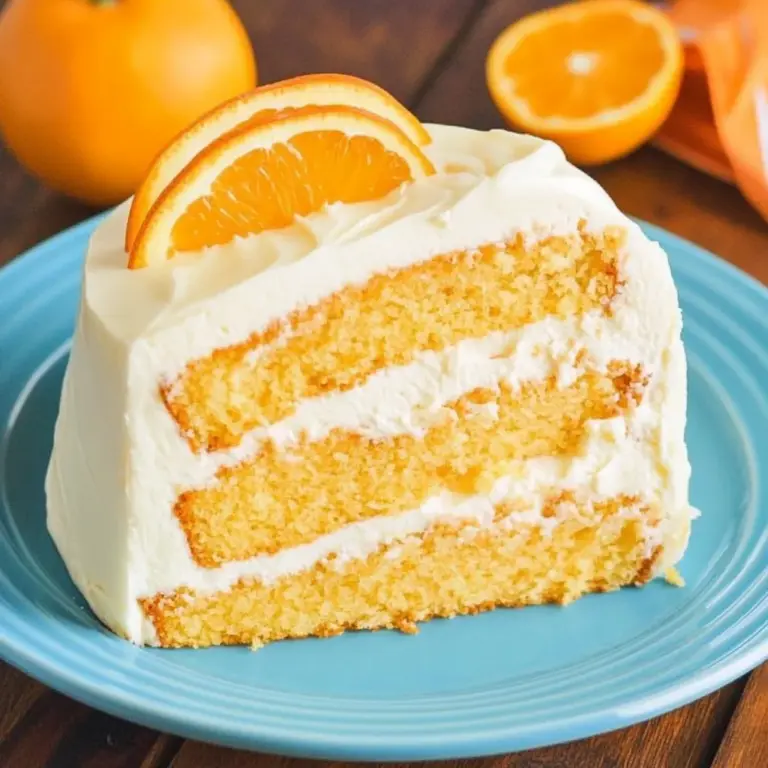 Orange Creamsicle Cake