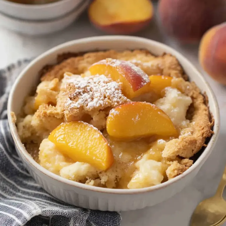 Peach Cobbler