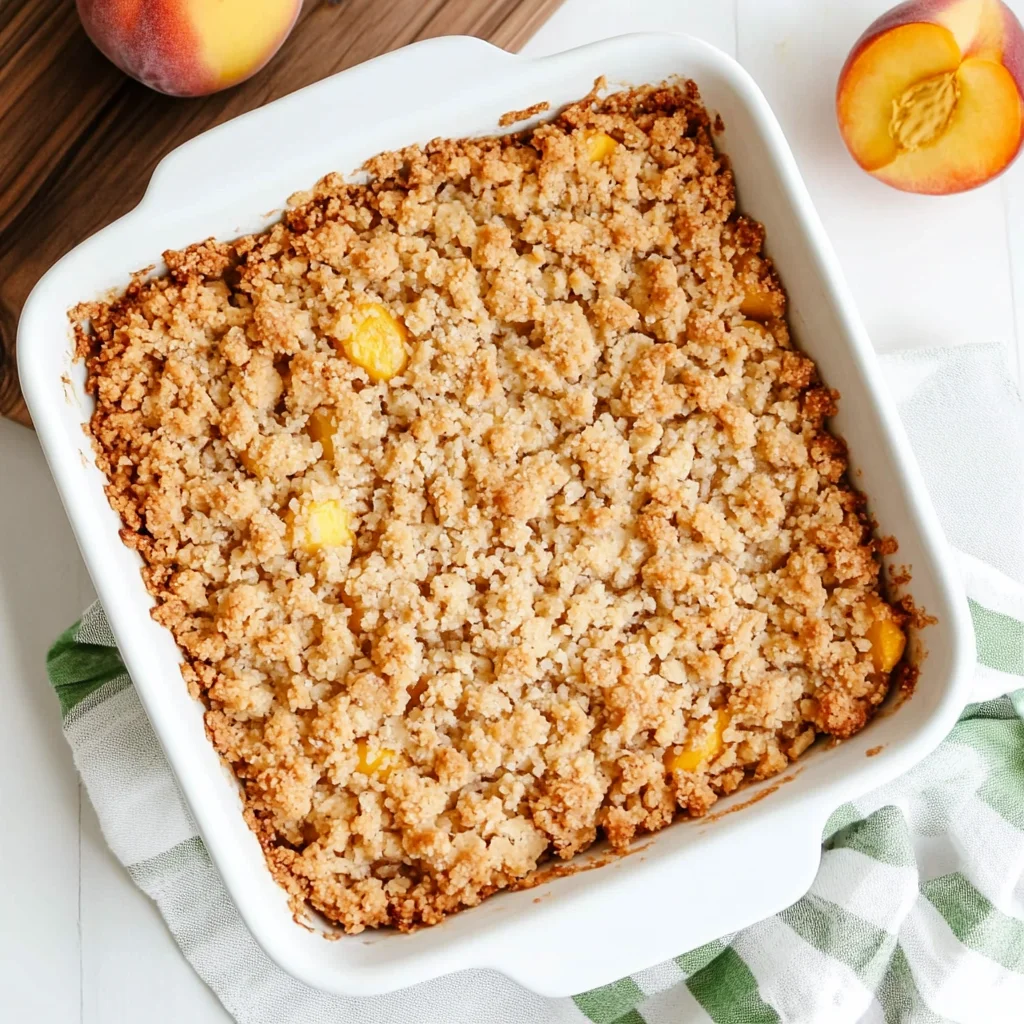 Peach Crisp