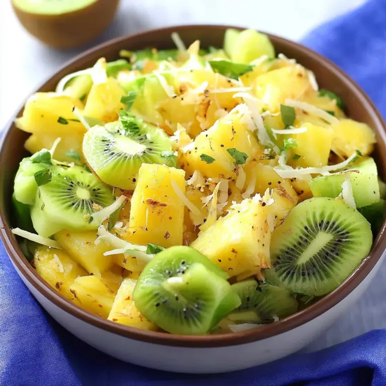 Pineapple Kiwi Salad