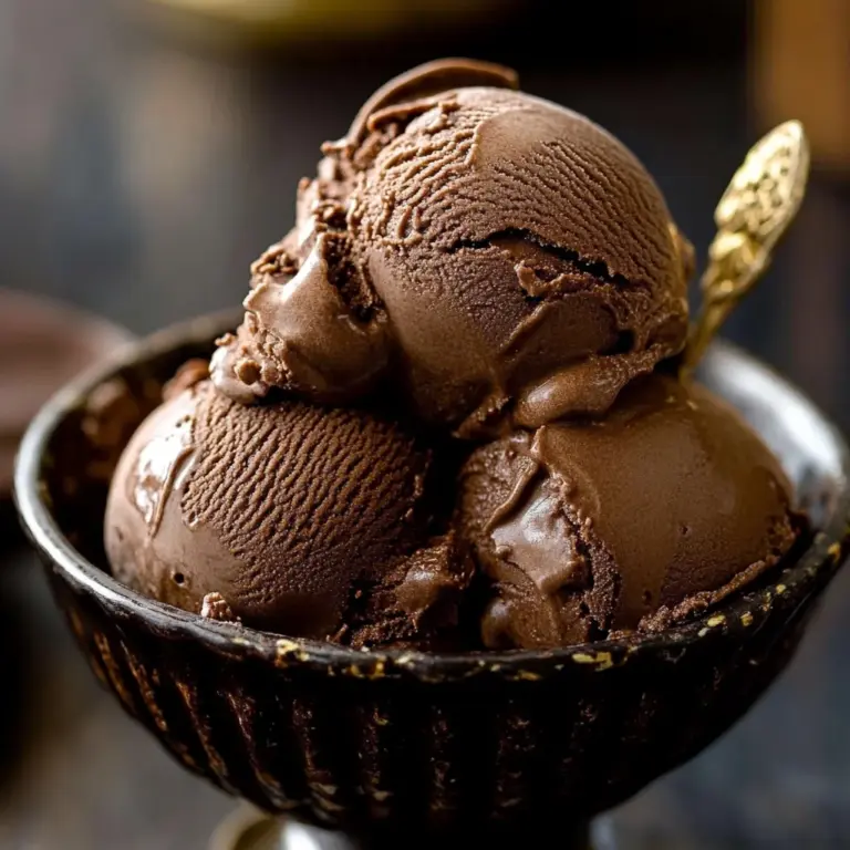 Rich Ganache Chocolate Ice Cream