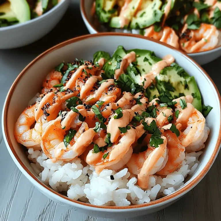 Shrimp Rice Bowls with Spicy Mayo
