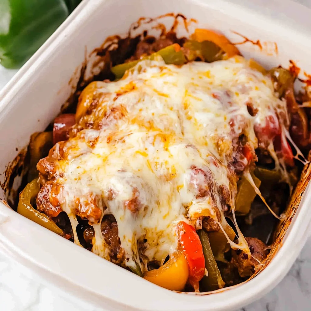 Slow Cooker Sausage and Peppers and onions