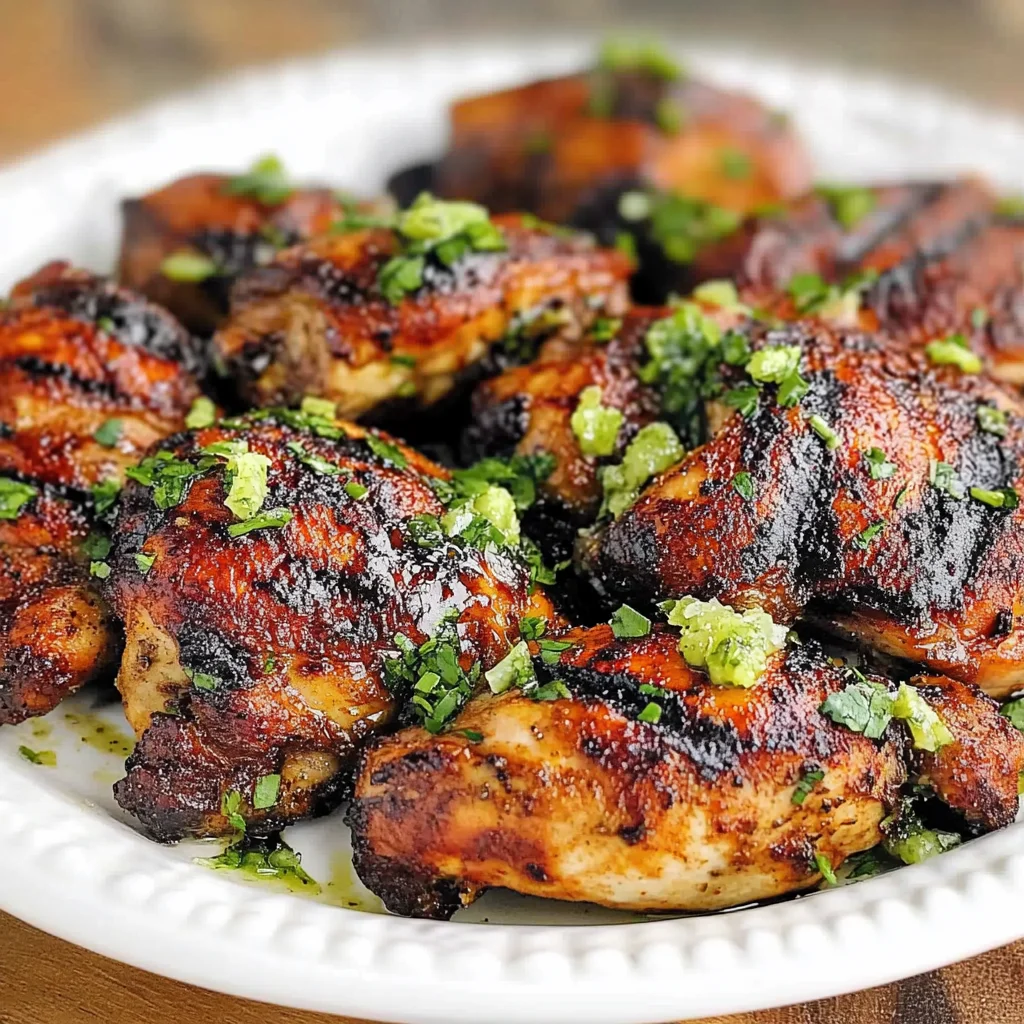 Southwestern Grilled Chicken Recipe with Lime Butter