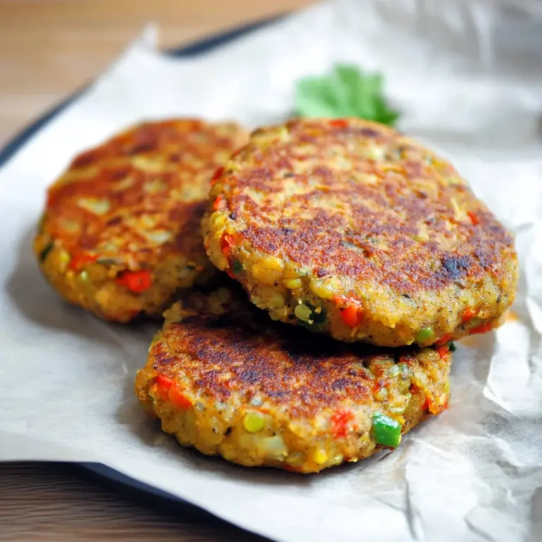 Spicy Vegan Lentil Cakes