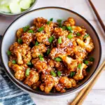 Sticky Sesame Cauliflower