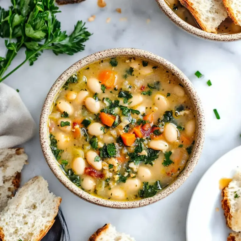 Tuscan White Bean Soup