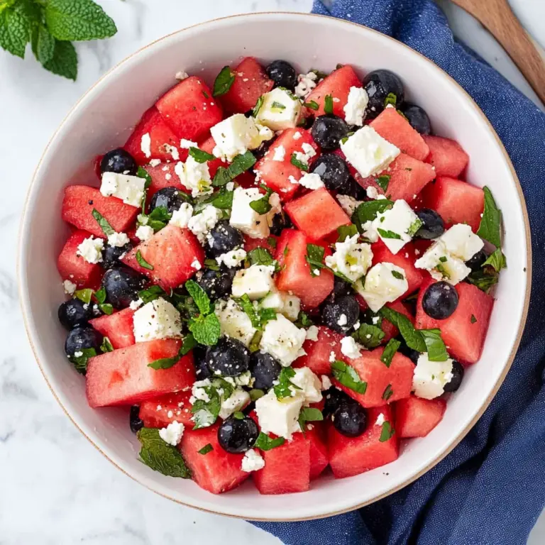 Watermelon Feta Salad