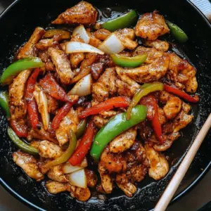 Black Pepper Chicken