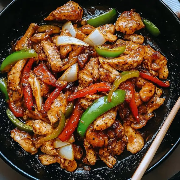 Black Pepper Chicken