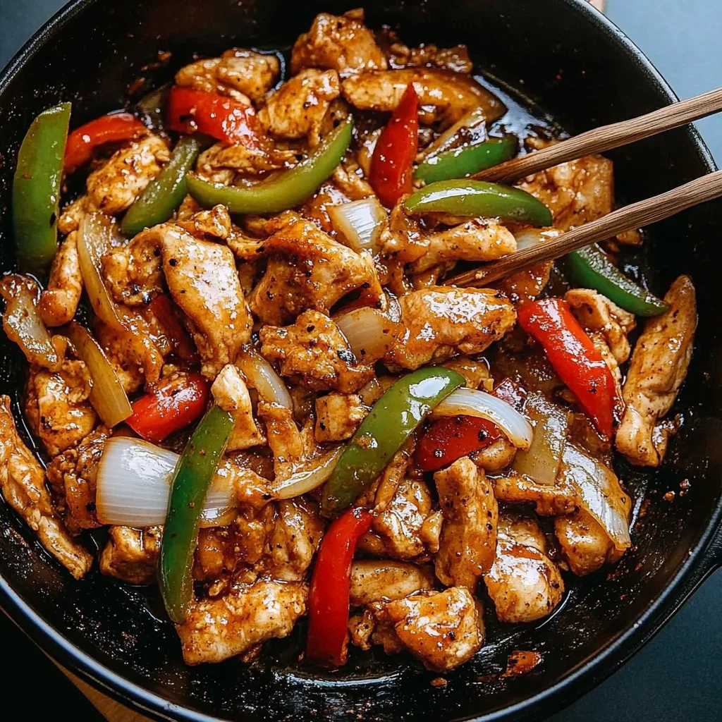 Black Pepper Chicken