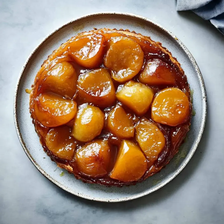Classic Tarte Tatin Recipe