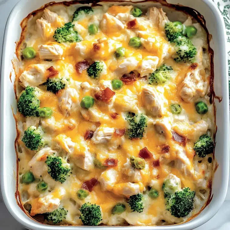Easy Low Carb Chicken Casserole