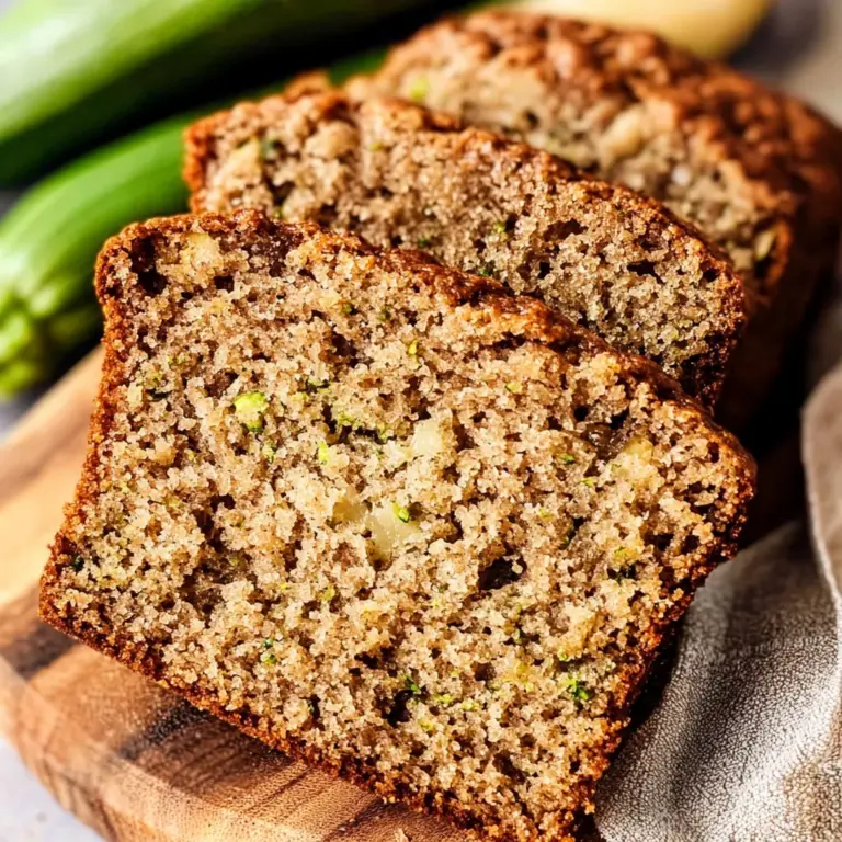 Healthy Zucchini Banana Bread