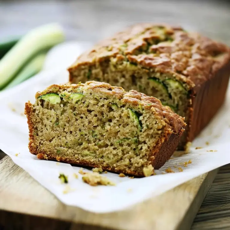 Low Sugar Zucchini Bread