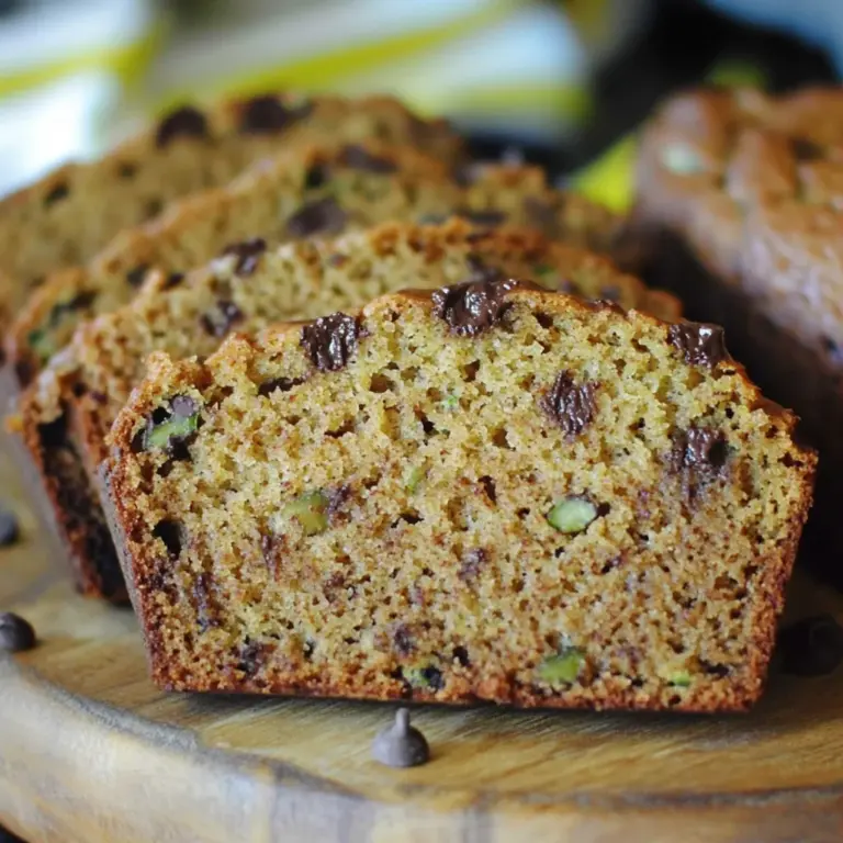 Mom's Perfect Chocolate Chip Zucchini Bread