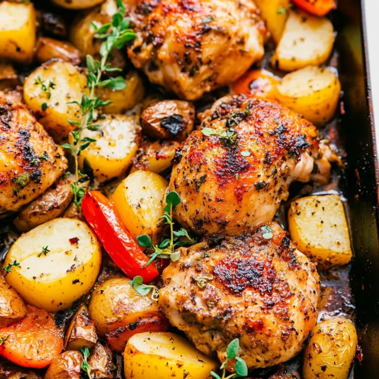 One-Pan Chicken and Potatoes