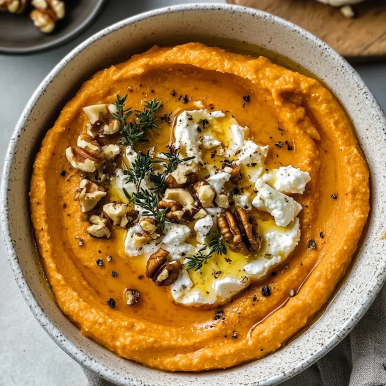 Pumpkin Whipped Feta Dip