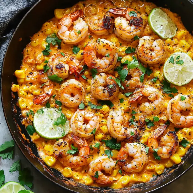Shrimp and Creamed Corn (30 Minutes, One-Pan)