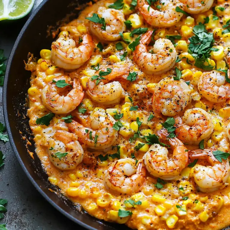 Shrimp and Creamed Corn (30 Minutes, One-Pan)