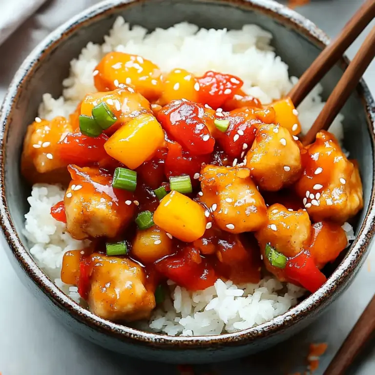 Sweet And Sour Chicken Recipe