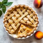 The Best Peach Pie
