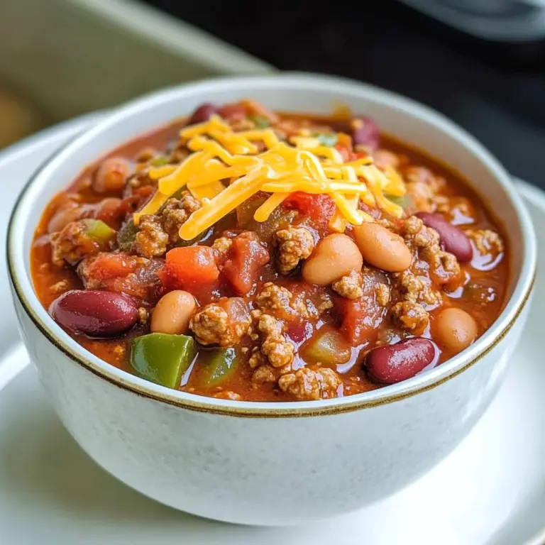 Wendy's Chili Recipe (Copycat)