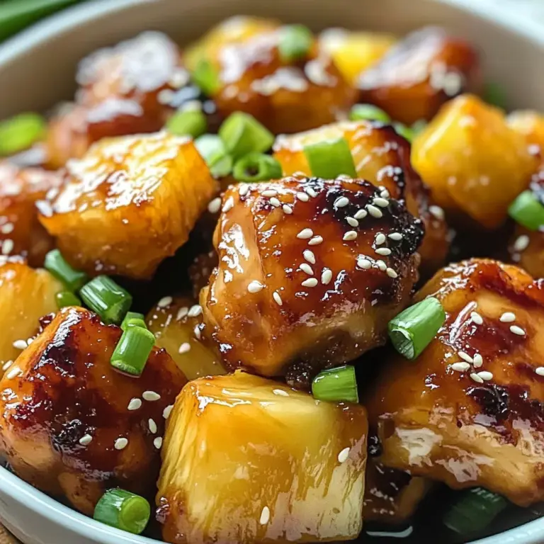 5-Star Brown Sugar Pineapple Chicken : Sweet Dinner Idea
