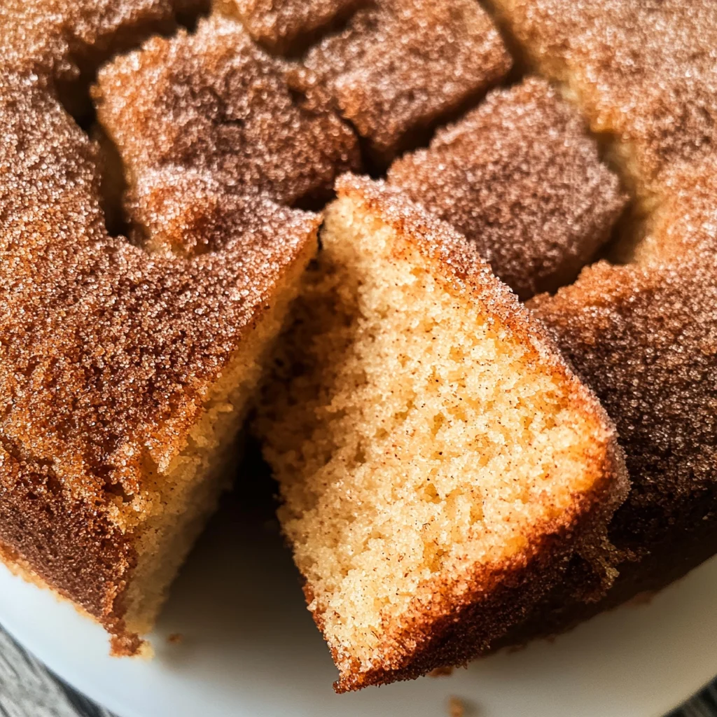 Apple Cider Donut Cake