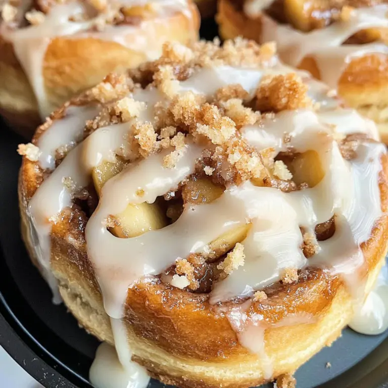 Apple Pie Cinnamon Rolls