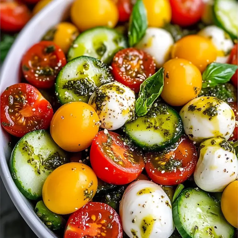 Avocado and Tomato Pesto Salad