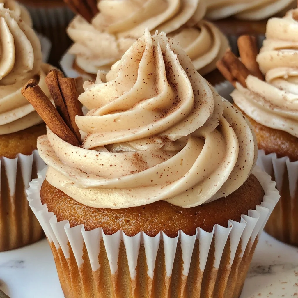 Chai Latte Cupcakes