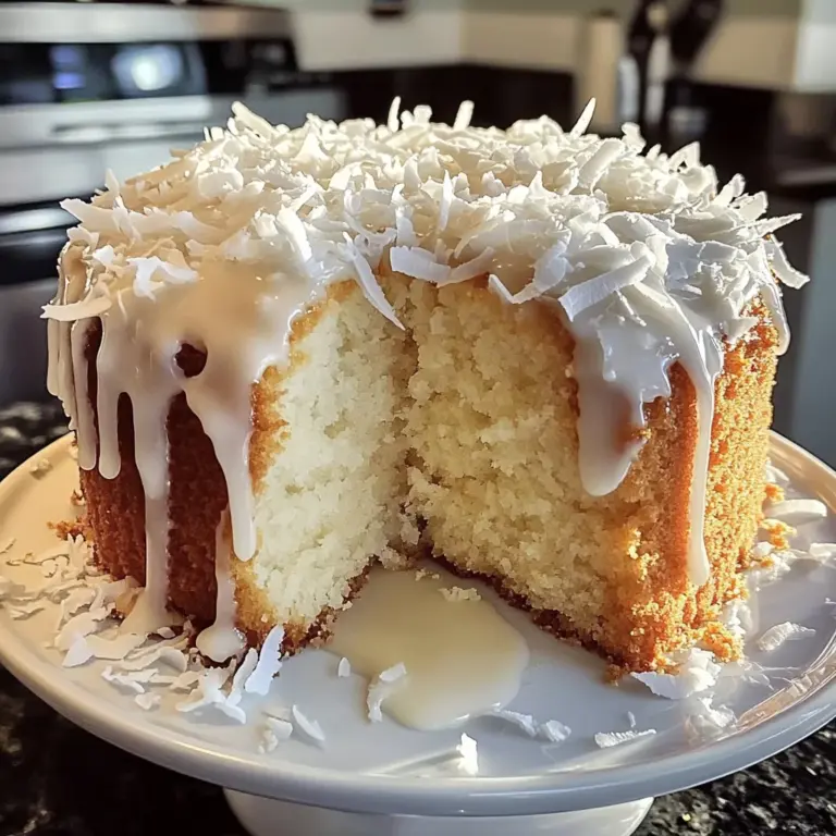 Coconut Cream Pound Cake
