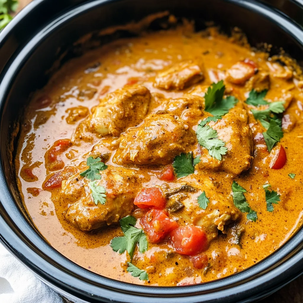 Crockpot Butter Chicken