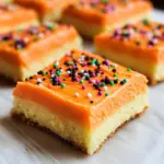 Halloween Frosted Sugar Cookie Bars