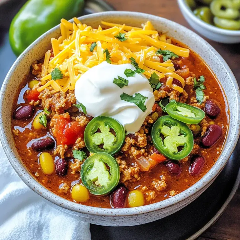 Healthy Turkey Chili