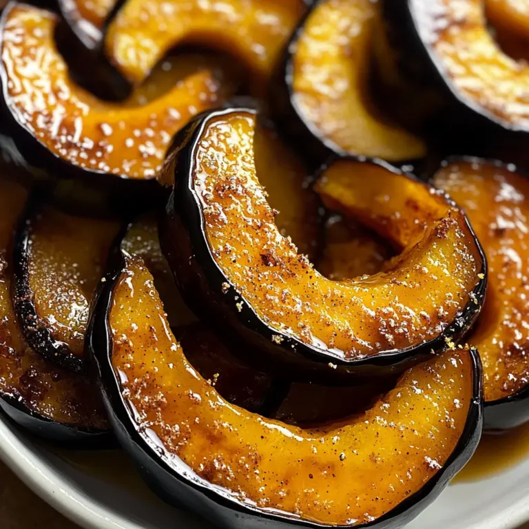 Maple Roasted Acorn Squash