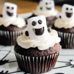 Marshmallow Ghost Cupcakes