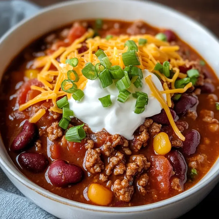 The Best Chili Recipe