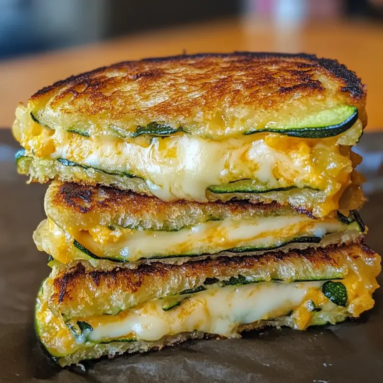 Zucchini Grilled Cheese