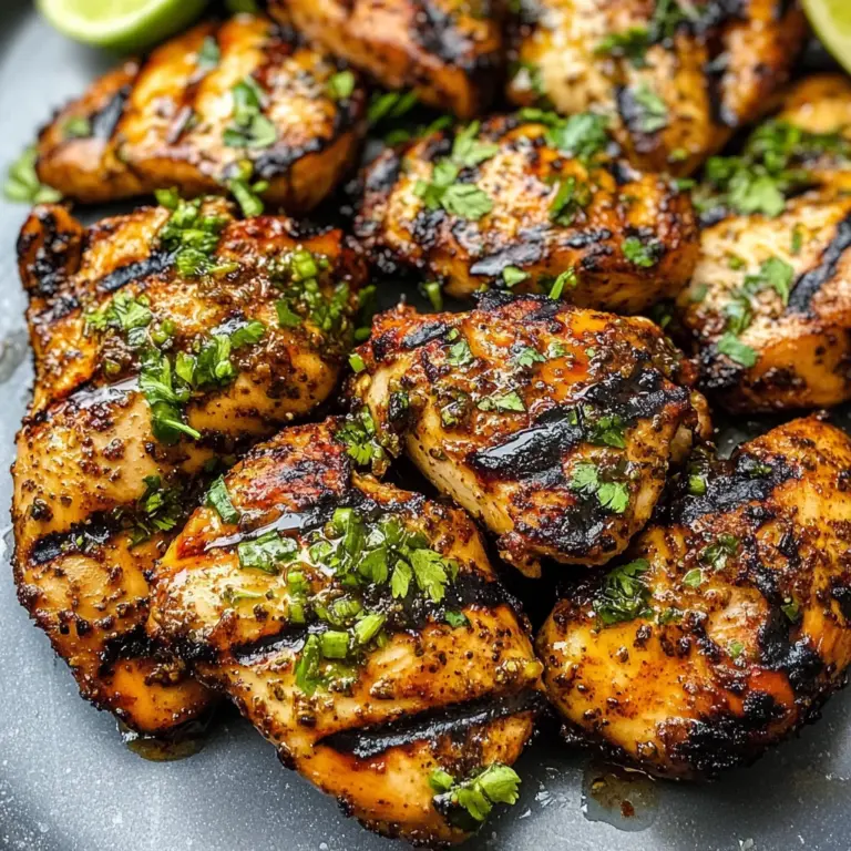 5-Minute Zesty Chili Lime Marinade